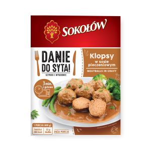 Sokołów klopsy w sosie pieczeniowym 400g