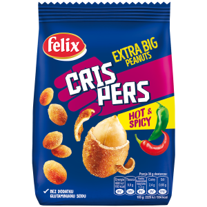 FELIX Orzeszki ziemne Crispers Jumbo Hot&Spicy 125g
