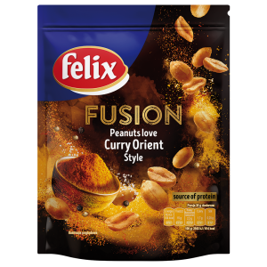 Felix Fusion orzeszki ziemne smażone z przyprawą curry 150g