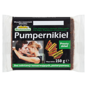 Mestemacher Chleb Pumpernikiel 250g