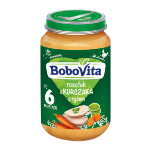 Bobovita Zupa Rosołek Z Kurczaka Z Ryżem 6Mc 190g