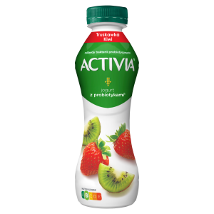 Activia Drink 280g Truskawka/Kiwi z probiotykami
