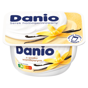 Danio serek waniliowy homogenizowany 130g