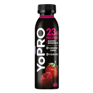 YoPro jogurt pitny truskawka-malina 270g