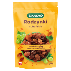 Bakalland Rodzynki sułtańskie 100g