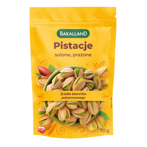 Bakalland Pistacje prażone 70g