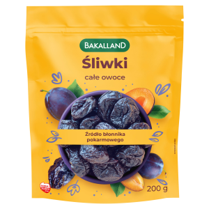 Bakalland Śliwki całe owoce 200g