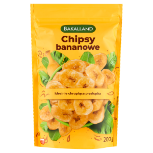 Bakalland Chipsy bananowe 200g