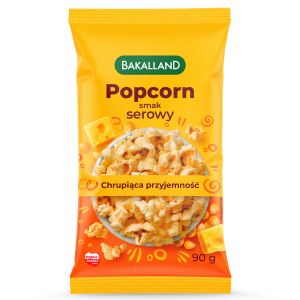 Bakalland Popcorn do mikrofali serowy 90g