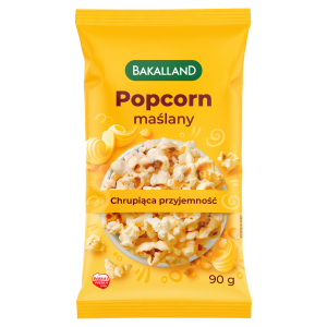 Bakalland Popcorn maślany 90g