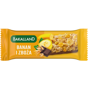 Bakalland BA! Baton zbożowy banan 40g