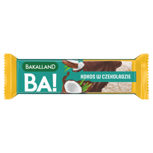 Bakalland BA! Baton Kokos w czekoladzie 40g