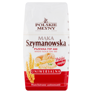 Polskie Młyny Mąka Szymanowska pszenna uniwersalna typ 480 1kg