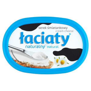 Łaciaty serek śmietankowy naturalny 135g