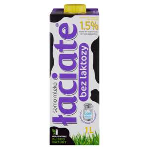 Łaciate mleko UHT bez laktozy 1,5% 1l
