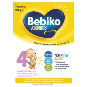 Bebiko Junior 4 odżywcza formuła na bazie mleka dla dzieci powyżej 2. roku życia 350g