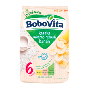 Bobovita kaszka mleczno-ryżowa bananowa po 6. miesiącu 230g