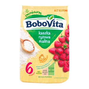 Bobovita Kaszka Ryżowa Z Malina 5Mc 180g