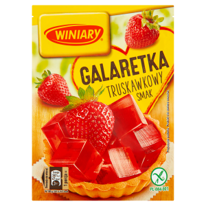 Winiary galaretka truskawkowy smak 71g