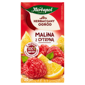 Herbapol Herbaciany Ogród malina z cytryną 20 torebek 54g