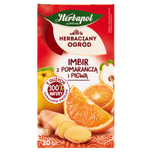 Herbapol Herbaciany Ogród imbir z pomarańczą i pigwą 20 torebek 50g