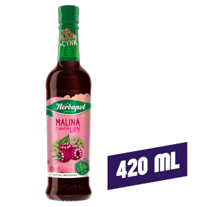 Herbapol syrop owocowy malina-lipa 420ml