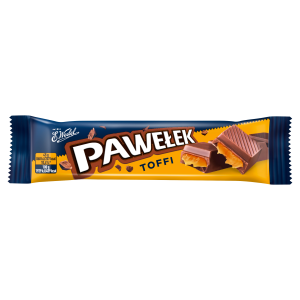 Pawełek baton czekoladowy z nadzieniem toffi 45g