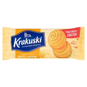 Krakuski ciastka maślane 163g