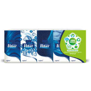 Velvet Chusteczki Higieniczne Original 10 szt 4W