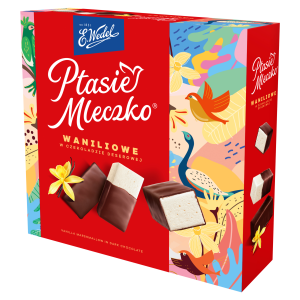 E. Wedel Ptasie Mleczko waniliowe 340g