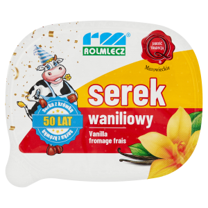 Rolmlecz serek homogenizowany waniliowy 200g