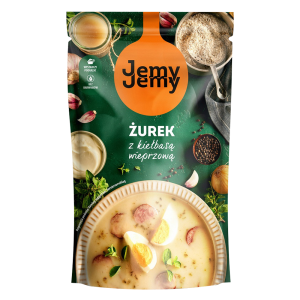 JemyJemy zupa żurek z kiełbasą wieprzową 450g