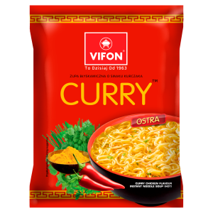 Vifon zupa błyskawiczna kurczak curry ostry 70g