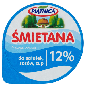 Piątnica śmietana do sałatek sosów zup 12% 200ml