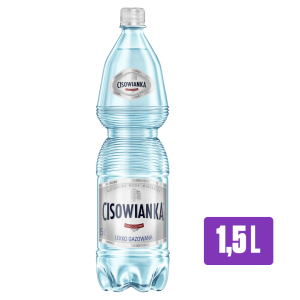 Cisowianka Naturalna woda mineralna lekko gazowana niskosodowa 1,5l
