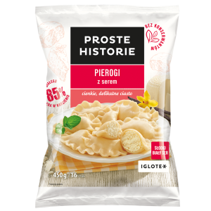 PROSTE HISTORIE Pierogi z serem 450g