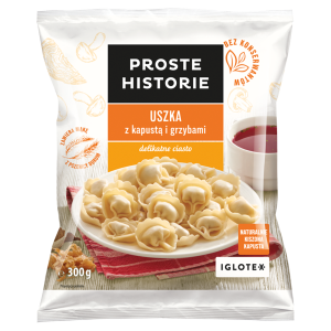 Proste Historie uszka z kapustą i grzybami 300g
