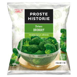 Proste Historie Brokuły zielone różyczki 450g