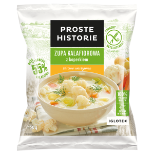 PROSTE HISTORIE Zupa kalafiorowa z koperkiem 450g