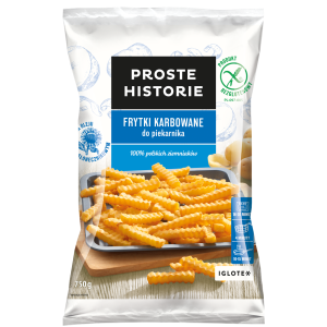 PROSTE HISTORIE Frytki karbowane do piekarnika 750g