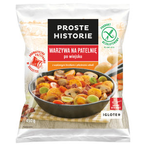 PROSTE HISTORIE Warzywa na patelnię po wiejsku 450g