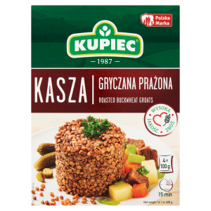 Kupiec kasza gryczana prażona 4x100g