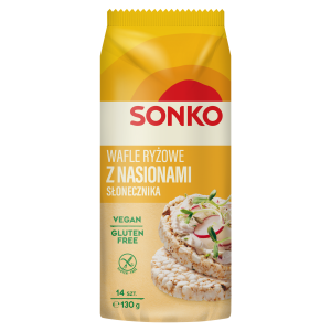 Sonko wafle ryżowe ze słonecznikiem 130g