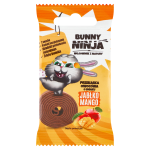 Ninja Bunny Przekąska owocowa o smaku jabłko-mango 15g