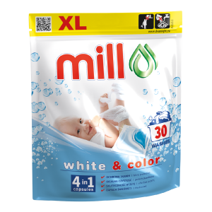 MILL Baby Kapsułki do prania White & color duo caps 30szt