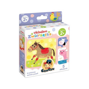 CzuCzu Układam Zwierzątka Puzzle 2+