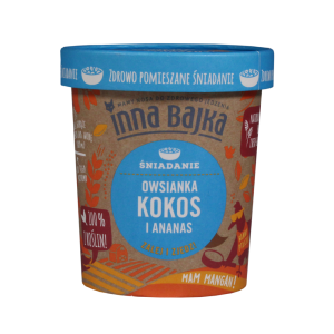Inna Bajka owsianka kokos i ananas 70g