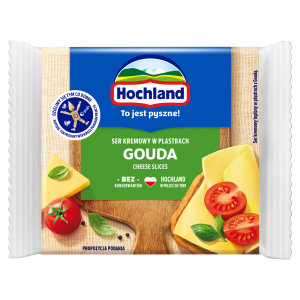 Hochland Ser topiony Gouda plastry 130g