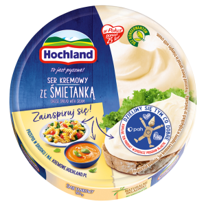 Ser topiony krążek ŚMIETANKOWY 180g