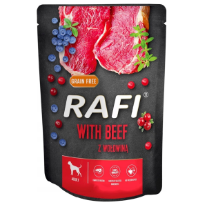 Rafi Karma dla psa z wołowiną, saszetka 300g
